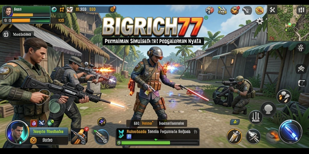 Tampilan gameplay BIGRICH77 yang menarik dan interaktif.